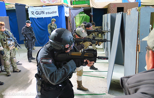 ストレートダウンから合図とともに