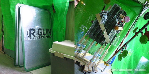 ポリカーボネート製のシールド６枚