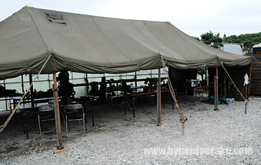 テントのセフティゾーン