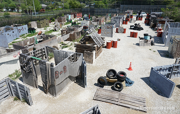 セフティから見下ろせる街並み