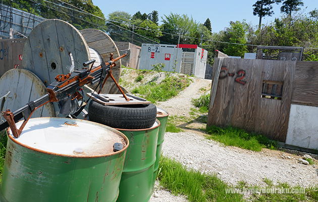 昔のトイガンが設置