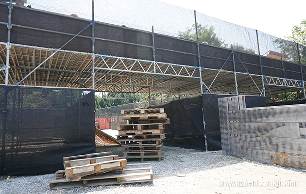 セフティエリアの下