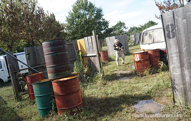 AフィールドのCQBエリア