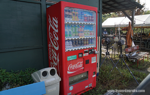 ドリンクの自販機