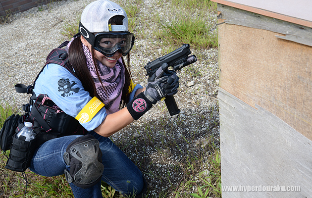 ハンドガン戦でガンガン