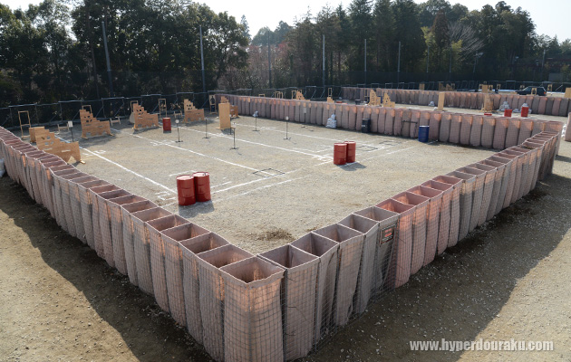 本格的なタクティカルトレーニング施設