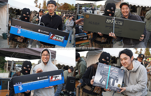 多くの参加者にプレゼント