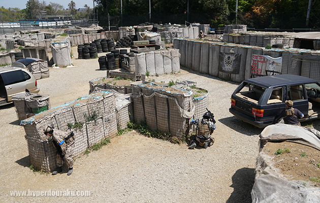 雰囲気たっぷりのフィールド