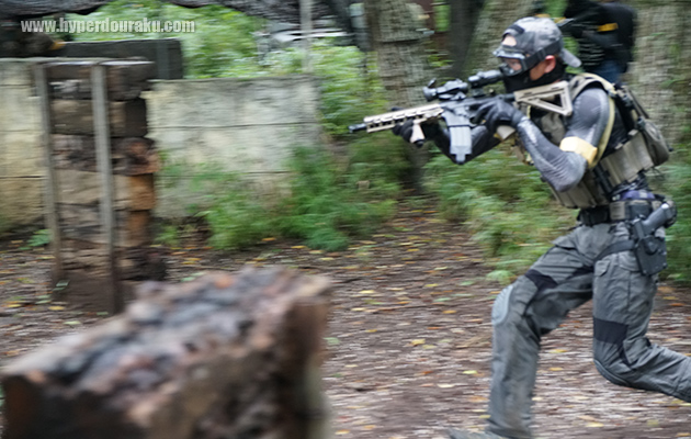 走り込んで進軍