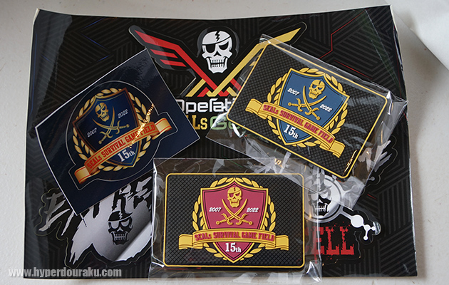 オリジナルステッカーやワッペン