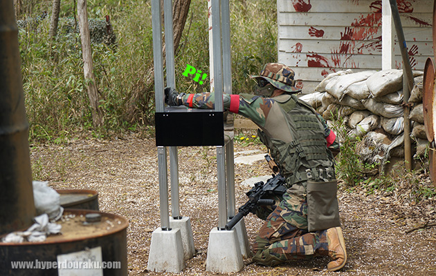 ICタグをセンサーに読み込ませる