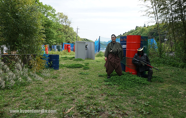 6番フラッグ近辺