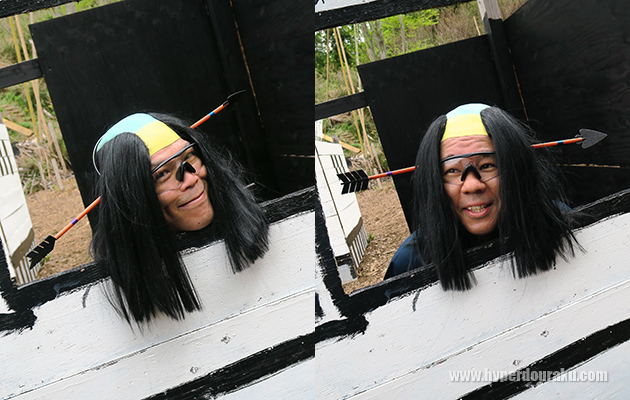 落ち武者スタイル