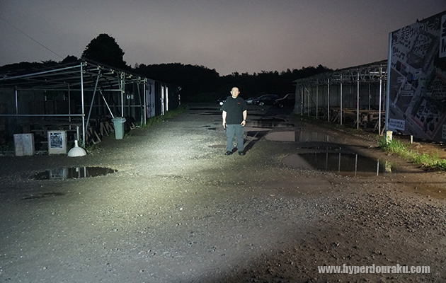 ライティングでシルエット