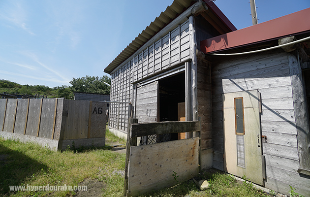 馬小屋だった場所