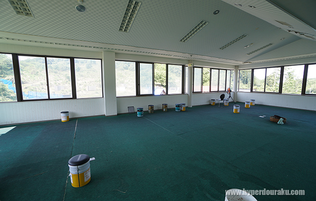 セーフティの2Fは観戦台