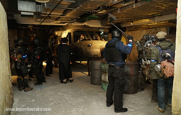 ブラックホークヘリコプター回り