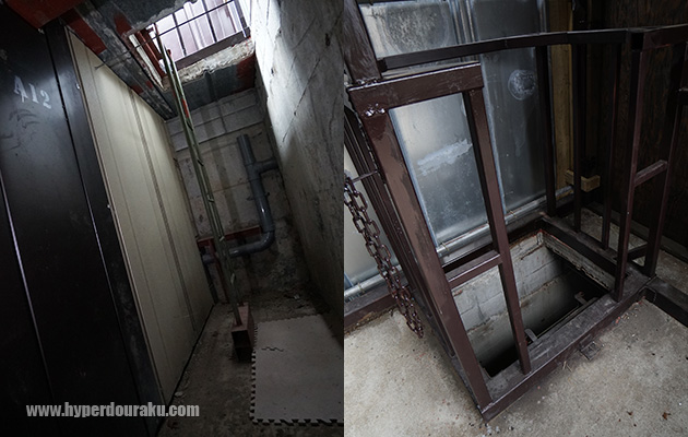 ハシゴは緊張感MAX