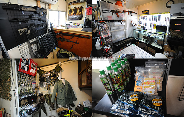 レンタルガンが15人分