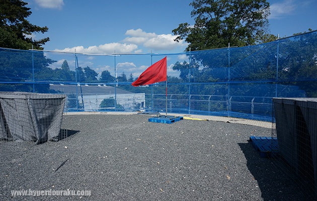 Aエリアのフラッグポイント