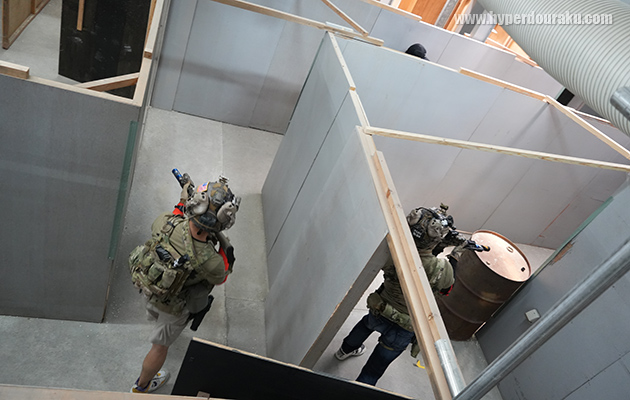 CQBのゲームエリア