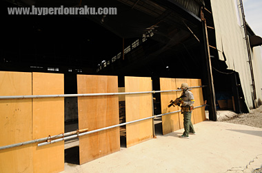 バリケードが構築