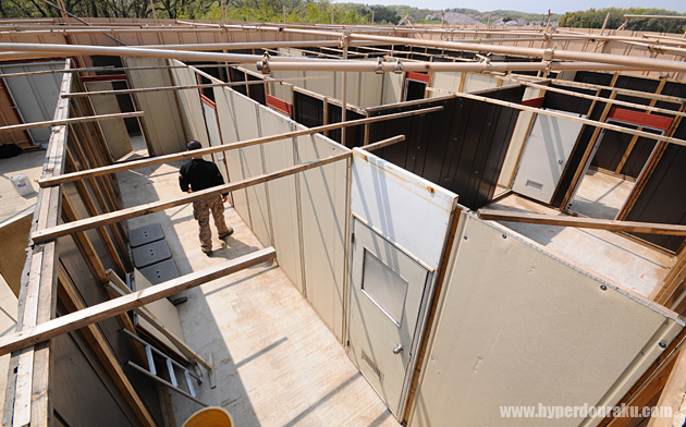 CQBハウス　上から