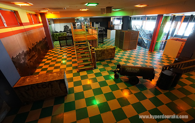 荒廃した戦場の街をイメージ