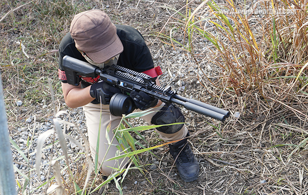 ブッシュエリアはかなり濃い目