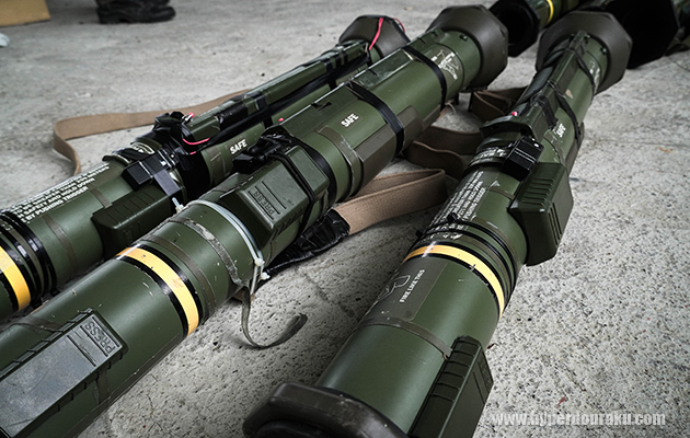 支給されたロケットランチャー