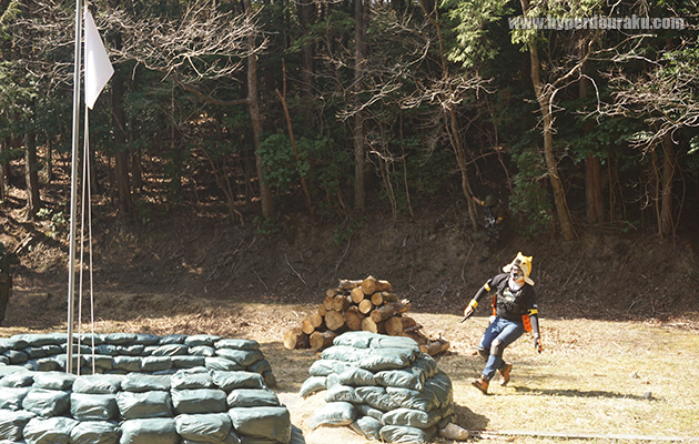 フラッグへ迫る瞬間