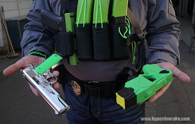 グリーンのテーザー