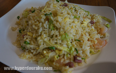 チャーハンも頼んだ