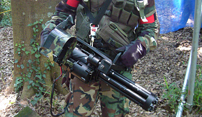 強烈なミニガン