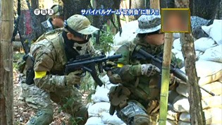 仲間と連携プレー