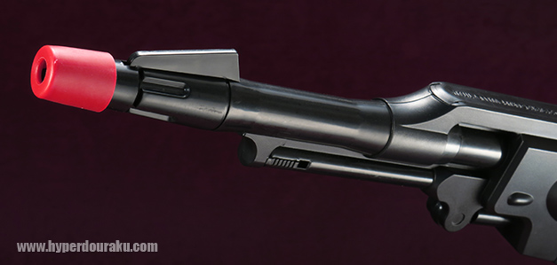 赤いマズルキャップ