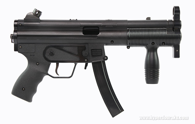 フォアグリップが作動