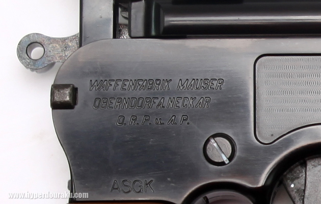 フレーム右側の刻印