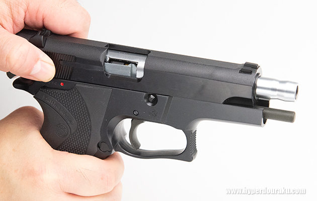 固定スライドガスガン