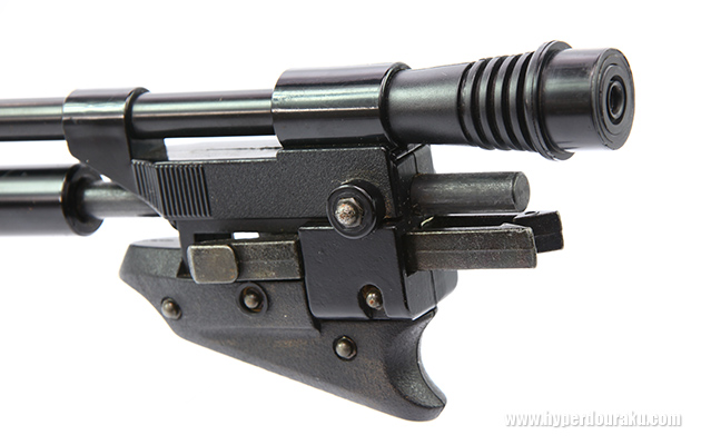 バレル基部のディティール