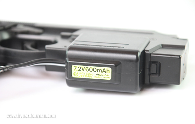 7.2V 600mAhのニッカドバッテリー