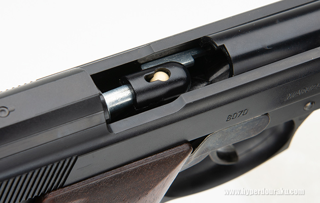 チャンバーにセット