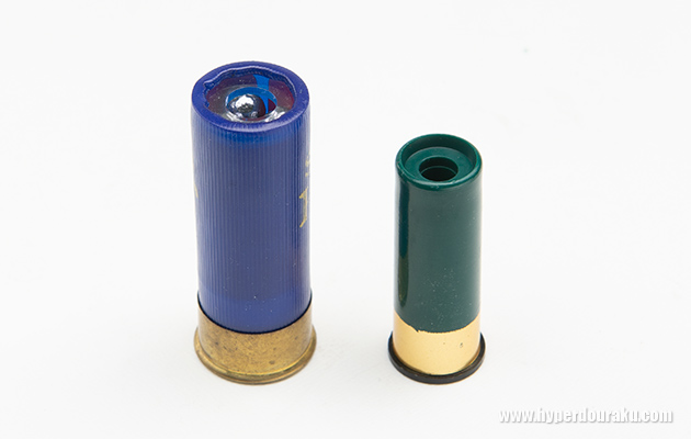 ショットシェルとのサイズ比較