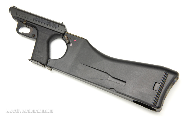 ストックを装着