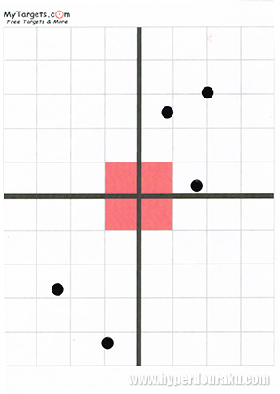 グルーピングは約200mm