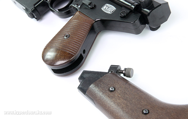 ストックの脱着